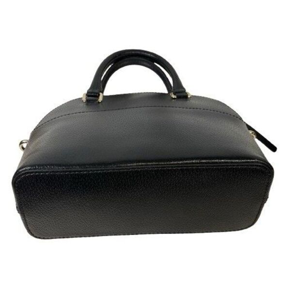 KATE SPADE Carli Grove Street BLACK Pebbled Leather Satchel Crossbody NWOT $349 - Picture 10 of 16